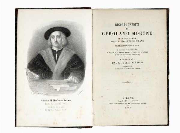 Lotto di storia lombarda  - Asta Libri, autografi e manoscritti - Associazione Nazionale - Case d'Asta italiane