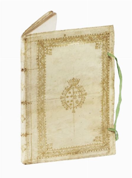 GIOVANNI ANDREA MONIGLIA : Il Mondo Festeggiante. Balletto a cavallo fatto nel teatro congiunto al Palazzo del Sereniss. Gran Duca, per le reali nozze de' serenissimi principi Cosimo Terzo di Toscana, e Margherita Luisa d'Orleans.  - Asta Libri, autografi e manoscritti - Associazione Nazionale - Case d'Asta italiane