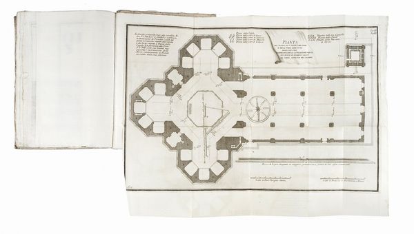 LEONARDO XIMENES : Del vecchio e nuovo Gnomone Fiorentino e delle osservazioni astronomiche fisiche ed architettoniche fatte nel verificarne la costruzione...  - Asta Libri, autografi e manoscritti - Associazione Nazionale - Case d'Asta italiane