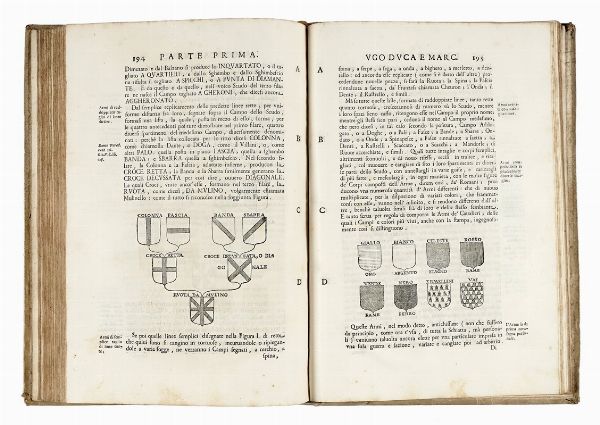 COSIMO DELLA RENA : Della serie degli antichi duchi e marchesi di Toscana con altre notizie dell'imperio romano e del regno de' Goti e de' Longobardi parte prima...  - Asta Libri, autografi e manoscritti - Associazione Nazionale - Case d'Asta italiane