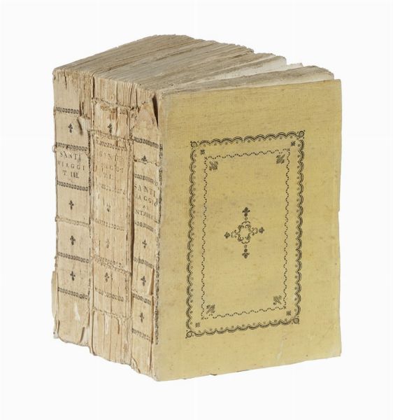 GIORGIO SANTI : Viaggio primo [-terzo] per la Toscana.  - Asta Libri, autografi e manoscritti - Associazione Nazionale - Case d'Asta italiane