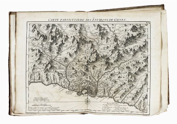 GUILLAUME DHEULLAND : Theatre de la guerre en Italie ou Carte nouvelle des principaut de Piemonte...  - Asta Libri, autografi e manoscritti - Associazione Nazionale - Case d'Asta italiane