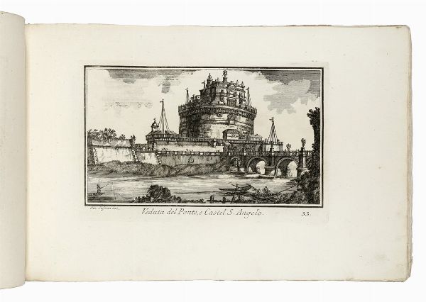 Giovanni Maria Cassini : Nuova Raccolta delle migliori vedute antiche e moderne di Roma...  - Asta Libri, autografi e manoscritti - Associazione Nazionale - Case d'Asta italiane