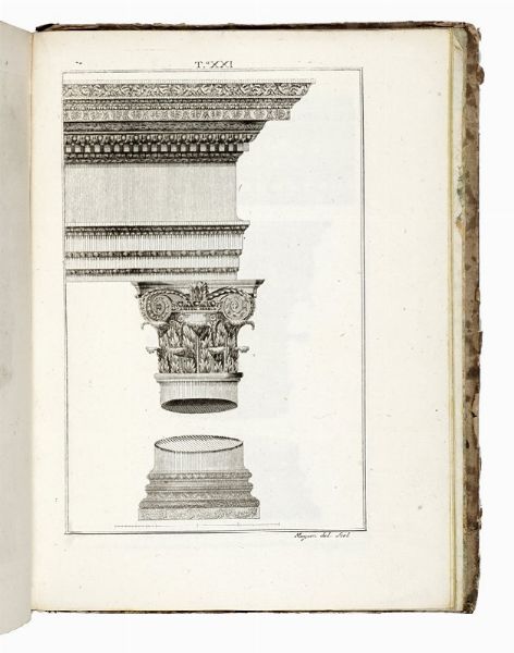 ANDREA PALLADIO : Les thermes des romains dessinees par Andre Palladio...  - Asta Libri, autografi e manoscritti - Associazione Nazionale - Case d'Asta italiane