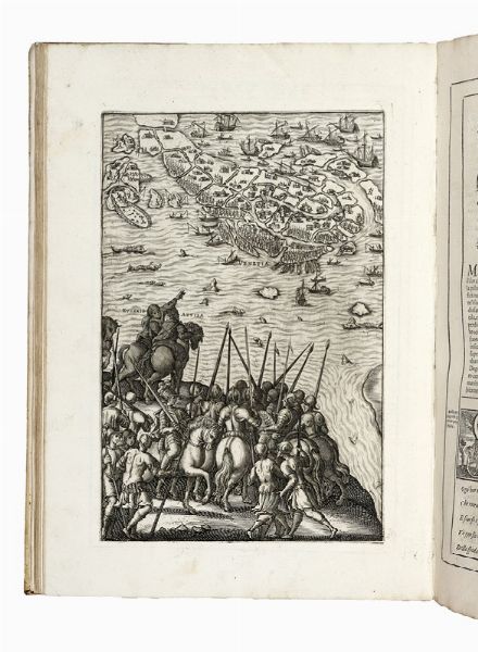 GIULIO STROZZI : La Venetia Edificata. Poema eroico [...] con gli Argomenti del Sig. Francesco Cortesi.  - Asta Libri, autografi e manoscritti - Associazione Nazionale - Case d'Asta italiane