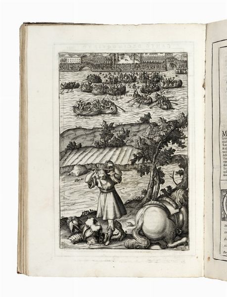 GIULIO STROZZI : La Venetia Edificata. Poema eroico [...] con gli Argomenti del Sig. Francesco Cortesi.  - Asta Libri, autografi e manoscritti - Associazione Nazionale - Case d'Asta italiane