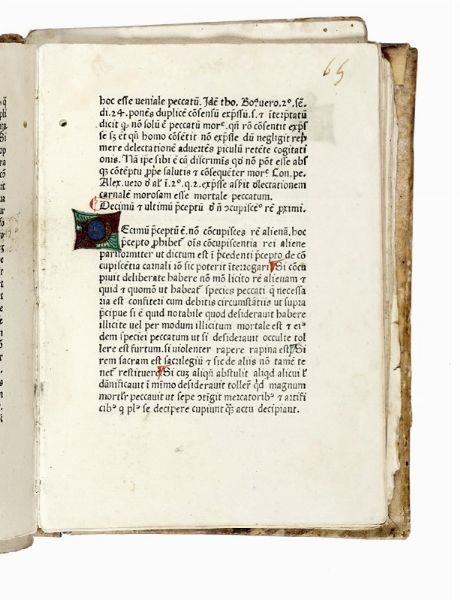 BARTOLOMEO CAIMI : [Confessionale sive Interrogatorium]. Incipit interrogatorium sive confessionale...  - Asta Libri, autografi e manoscritti - Associazione Nazionale - Case d'Asta italiane