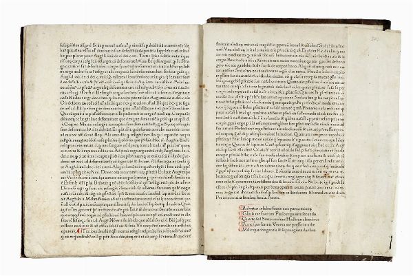 ROBERTUS CARACCIOLUS : Sermones quadragesimales de poenitentia.  - Asta Libri, autografi e manoscritti - Associazione Nazionale - Case d'Asta italiane