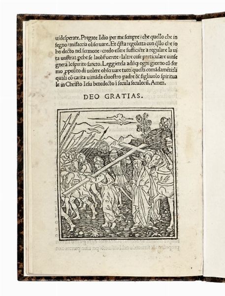 GIROLAMO SAVONAROLA : Sermone dell'orazione.  - Asta Libri, autografi e manoscritti - Associazione Nazionale - Case d'Asta italiane