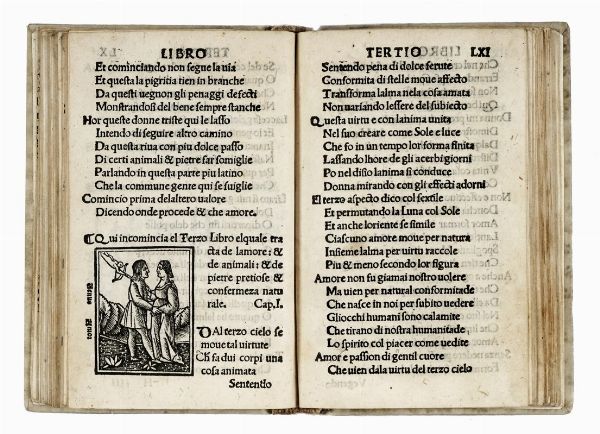 CECCO D'ASCOLI CECCO D'ASCOLI : [L'Acerba] Lo Illustro poeta Cecho Dascholi: con commento nouamente trouato: & nobilmente historiato: reuisto: & emendato: & da molta incorrectione extirpato & da antiquo suo vestigio exemplato. & cetera.  - Asta Libri, autografi e manoscritti - Associazione Nazionale - Case d'Asta italiane