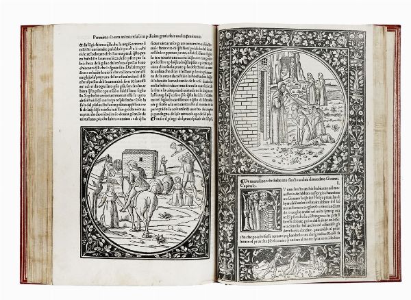 Hieronymus (santo) : Vita di sancti Padri vulgariter historiada.  - Asta Libri, autografi e manoscritti - Associazione Nazionale - Case d'Asta italiane