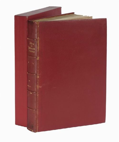 Hieronymus (santo) : Vita di sancti Padri vulgariter historiada.  - Asta Libri, autografi e manoscritti - Associazione Nazionale - Case d'Asta italiane