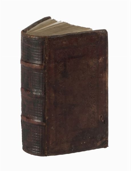 LUCIUS CAECILIUS FIRMIANUS LACTANTIUS : Divinarum institutionem libri septem. De ira Dei, liber I. De opificio Dei, liber I. Epitome in libros suos acephalos. Phoenix. Carmen de Dominica resurrectione.  - Asta Libri, autografi e manoscritti - Associazione Nazionale - Case d'Asta italiane