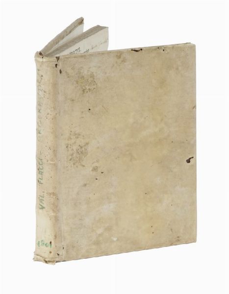 GAIUS VALERIUS FLACCUS SETINUS BALBUS : Argonautica.  - Asta Libri, autografi e manoscritti - Associazione Nazionale - Case d'Asta italiane