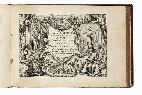 La Sainte bible contenant le Vieil et le Nouveau Testament enrichie de plusieurs belles figures...  - Asta Libri, autografi e manoscritti - Associazione Nazionale - Case d'Asta italiane