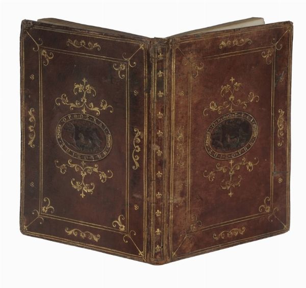 Contraffazione di una legatura Apollo e Pegaso.  - Asta Libri, autografi e manoscritti - Associazione Nazionale - Case d'Asta italiane