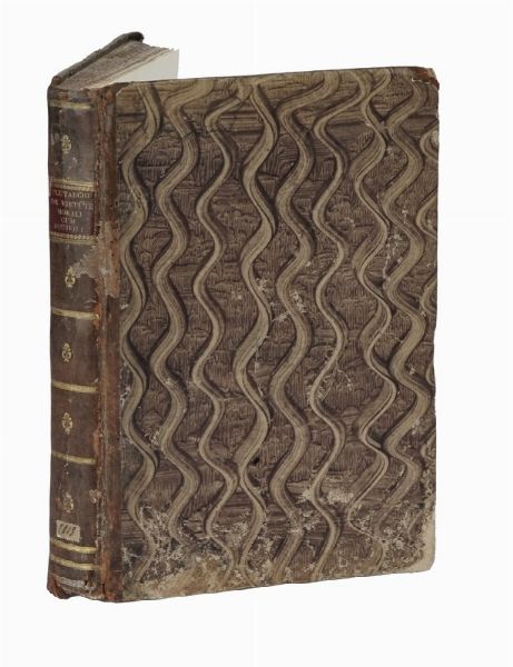 ANDREA MATTEO ACQUAVIVA : Quae hic contineantur: haec sunt Plutarchi de virtute morali libellus Graecus. Eiusdem libelli translatio...  - Asta Libri, autografi e manoscritti - Associazione Nazionale - Case d'Asta italiane