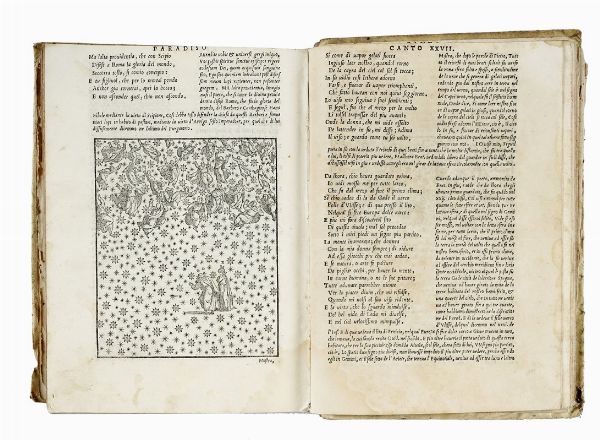 DANTE ALIGHIERI : [La Commedia [...] con la nova esposizione di Alessandro Vellutello].  - Asta Libri, autografi e manoscritti - Associazione Nazionale - Case d'Asta italiane
