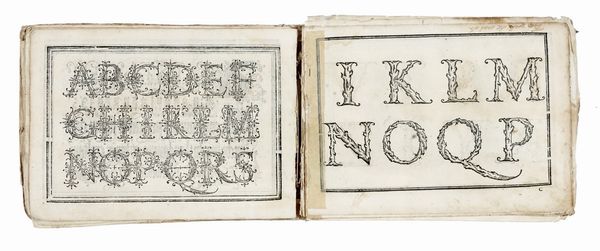 VESPASIANO AMPHIAREO : [Opera [...] nella quale si insegna a scrivere varie sorti di lettere...].  - Asta Libri, autografi e manoscritti - Associazione Nazionale - Case d'Asta italiane