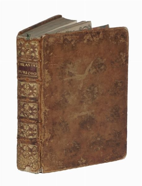 Ludovico Ariosto : Orlando furioso [...] ornato di varie figure con alcune stanze, et Cinque canti d'un nuovo libro...  - Asta Libri, autografi e manoscritti - Associazione Nazionale - Case d'Asta italiane