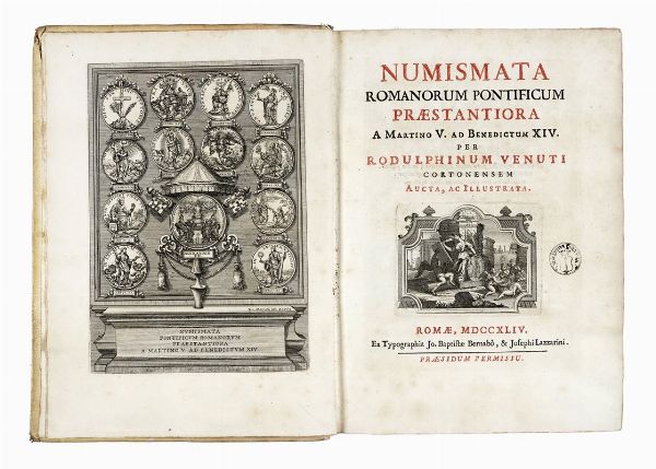 Filippo Buonanni : Numismata romanorum pontificum praestantiora...  - Asta Libri, autografi e manoscritti - Associazione Nazionale - Case d'Asta italiane