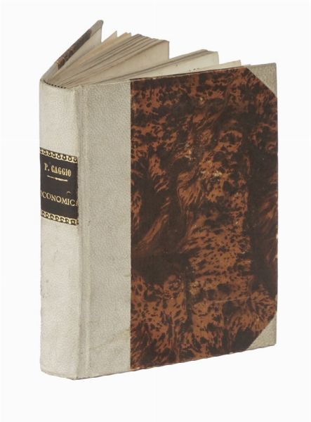PAOLO CAGGIO : Iconomica...  - Asta Libri, autografi e manoscritti - Associazione Nazionale - Case d'Asta italiane