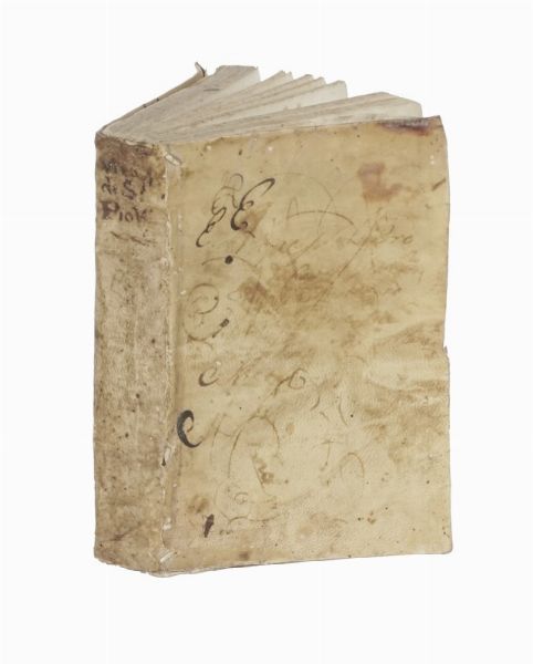 GIROLAMO CATENA : Vita del gloriosissimo papa Pio Quinto [...] E i nomi delle galee, & di capitani, cos christiani, come turchi, che si trovarono alla battaglia navale...  - Asta Libri, autografi e manoscritti - Associazione Nazionale - Case d'Asta italiane