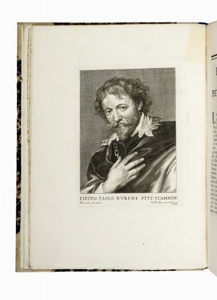 GIOVANNI BATTISTA CECCHI : Serie degli uomini i piu illustri nella pittura, scultura, e architettura con i loro elogi, e ritratti incisi in rame cominciando dalla sua prima restaurazione fino ai tempi presenti. Tomo I (-XII).  - Asta Libri, autografi e manoscritti - Associazione Nazionale - Case d'Asta italiane