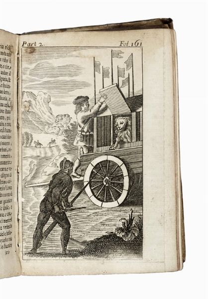 MIGUEL (DE) CERVANTES SAAVEDRA : L'ingegnoso cittadino Don Chisciotte della Mancia. Composto da Michel di Ceruantes Saauedra...  - Asta Libri, autografi e manoscritti - Associazione Nazionale - Case d'Asta italiane