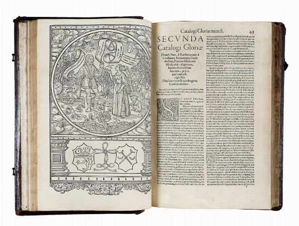 BARTHELEMY CHASSENEUZ (DE) : Catalogus gloriae mundi...  - Asta Libri, autografi e manoscritti - Associazione Nazionale - Case d'Asta italiane