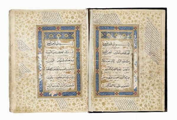 Grande Corano Bukharese.  - Asta Libri, autografi e manoscritti - Associazione Nazionale - Case d'Asta italiane