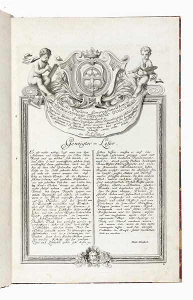 PAUL DECKER : Ausfuhrliche Anleitung zur Civil Baukunst...  - Asta Libri, autografi e manoscritti - Associazione Nazionale - Case d'Asta italiane