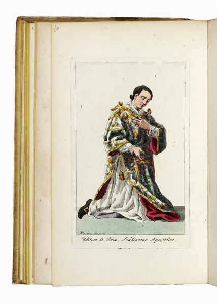 VITTORE FALASCHI : La gerarchia ecclesiastica e la famiglia pontificia.  - Asta Libri, autografi e manoscritti - Associazione Nazionale - Case d'Asta italiane