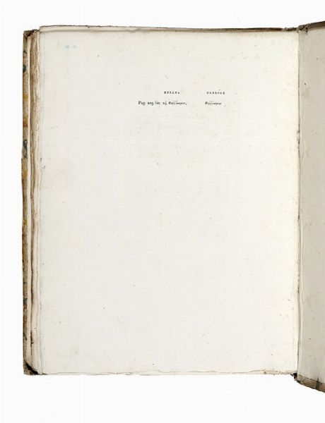 UGO FOSCOLO : La chioma di Berenice poema di Callimaco tradotto da Valerio Catullo volgarizzato ed illustrato da Ugo Foscolo.  - Asta Libri, autografi e manoscritti - Associazione Nazionale - Case d'Asta italiane