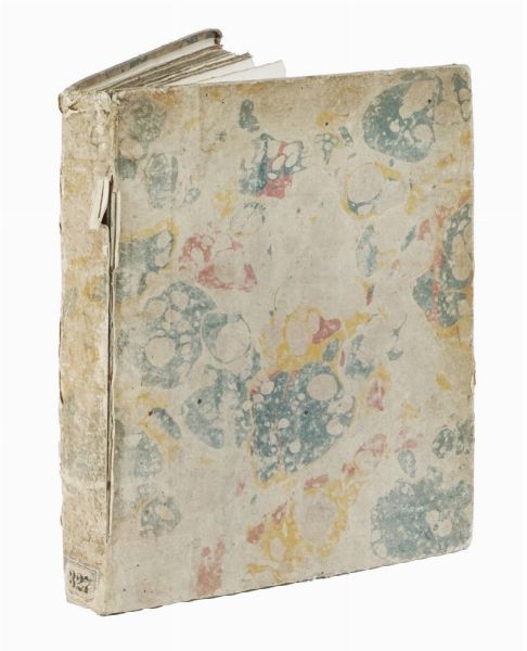 UGO FOSCOLO : La chioma di Berenice poema di Callimaco tradotto da Valerio Catullo volgarizzato ed illustrato da Ugo Foscolo.  - Asta Libri, autografi e manoscritti - Associazione Nazionale - Case d'Asta italiane