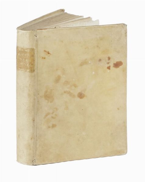 Girolamo Fracastoro : Hieronymi Fracastorii Veronensis Opera omnia...  - Asta Libri, autografi e manoscritti - Associazione Nazionale - Case d'Asta italiane