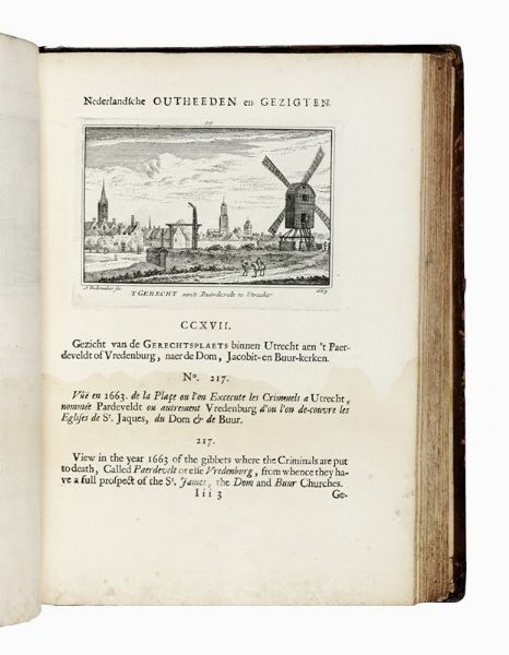 SALOMON GAUTIER : Collection, De Vues et Monumens Anciens des Sept Provinces Unies...  - Asta Libri, autografi e manoscritti - Associazione Nazionale - Case d'Asta italiane