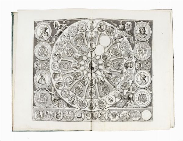 CARL GUSTAV HERAEUS : Bildnisse der regierenden Frsten und berhmter Mnner vom vierzehuten bis zum achtzehuten Iahrhunderte...  - Asta Libri, autografi e manoscritti - Associazione Nazionale - Case d'Asta italiane