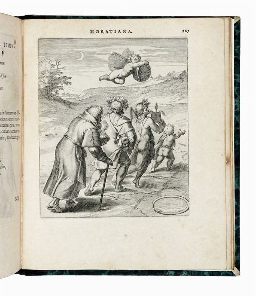 QUINTUS HORATIUS FLACCUS : Q. HoratI Flacci Emblemata. Imaginibus in aes incisis, notisque illustrata...  - Asta Libri, autografi e manoscritti - Associazione Nazionale - Case d'Asta italiane