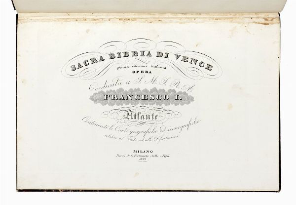ANTONIO LANZANI : Sacra Bibbia di Vence.  - Asta Libri, autografi e manoscritti - Associazione Nazionale - Case d'Asta italiane