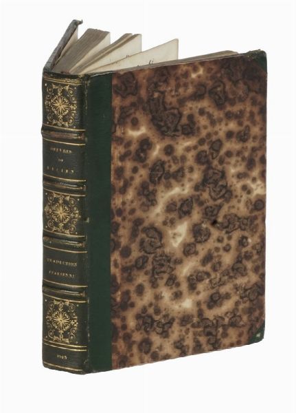 LUCIANUS : Gli dilettevoli dialogi, le vere narrationi, le facete epistole [...] di greco in vulgare novamente tradotte & historiate.  - Asta Libri, autografi e manoscritti - Associazione Nazionale - Case d'Asta italiane