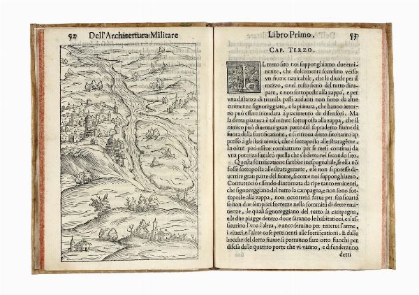 ANTONIO LUPICINI : Architettura militare con altri avvertimenti appartenenti alla guerra...  - Asta Libri, autografi e manoscritti - Associazione Nazionale - Case d'Asta italiane