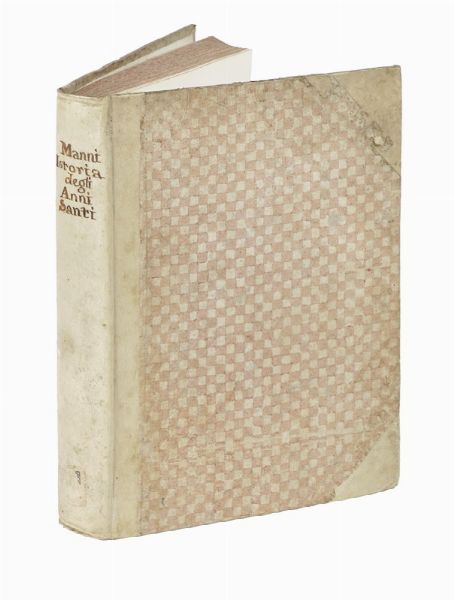 DOMENICO MARIA MANNI : Istoria degli Anni Santi dal loro principio fino al presente del MDCCL...  - Asta Libri, autografi e manoscritti - Associazione Nazionale - Case d'Asta italiane