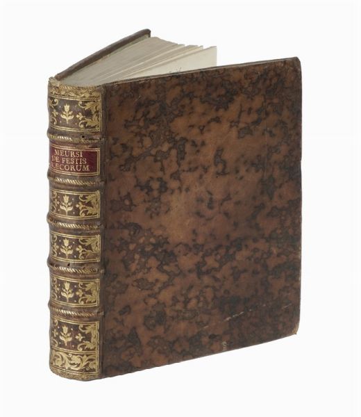 JOHANNES MEURS : Ioannis Meursi Graecia feriata. Sive, de festis graecorum, libri VI.  - Asta Libri, autografi e manoscritti - Associazione Nazionale - Case d'Asta italiane