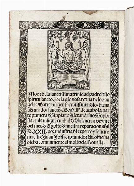 JUAN DE MOLINA : Los Triumphos de Apiano.  - Asta Libri, autografi e manoscritti - Associazione Nazionale - Case d'Asta italiane