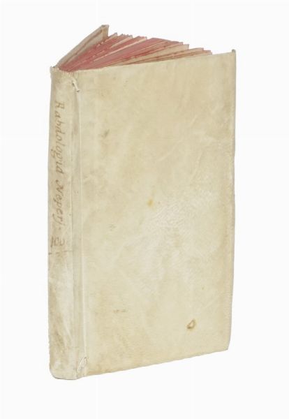 JOHN NAPIER : Rabdologiae, seu numerationis per virgulas libri duo...  - Asta Libri, autografi e manoscritti - Associazione Nazionale - Case d'Asta italiane