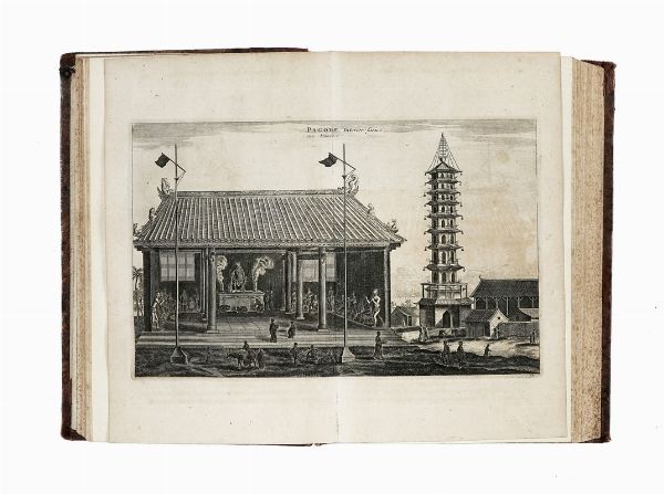 JOHAN NIEUHOF : Legatio Batavica ad magnum tartariae Chamum Sungteium, modernum Sinae imperatorem. Historiarum narratione, quae legatis in provinciis Quantung, Kiangsi, Nanking, Xantung, Peking [...] ab anno 1655 ad annum 1657 obtigerunt...  - Asta Libri, autografi e manoscritti - Associazione Nazionale - Case d'Asta italiane