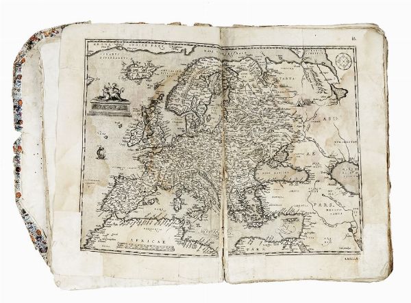 Abraham Ortelius : Theatrum orbis terrarum.  - Asta Libri, autografi e manoscritti - Associazione Nazionale - Case d'Asta italiane
