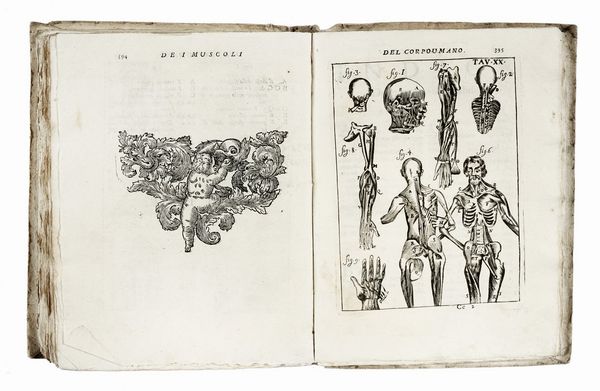 ALESSANDRO PASCOLI : Il corpo-umano, o Breve storia dove con nuovo metodo si descrivono in compendio tutti gli organi suoi...  - Asta Libri, autografi e manoscritti - Associazione Nazionale - Case d'Asta italiane