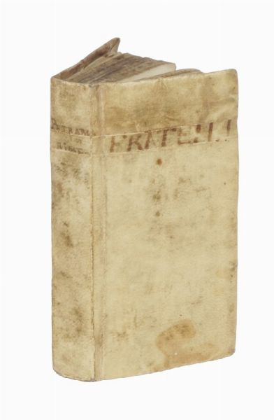 Francesco Petrarca : Il Petrarcha.  - Asta Libri, autografi e manoscritti - Associazione Nazionale - Case d'Asta italiane